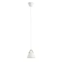Strap hanging light, 16.5 cm diameter, white