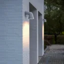 Modern Front outdoor wall light in white