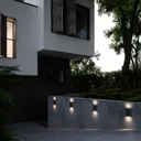 Asbol LED outdoor wall light with stencils