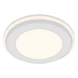 Elkton LED recessed ceiling light, Ø 8 cm