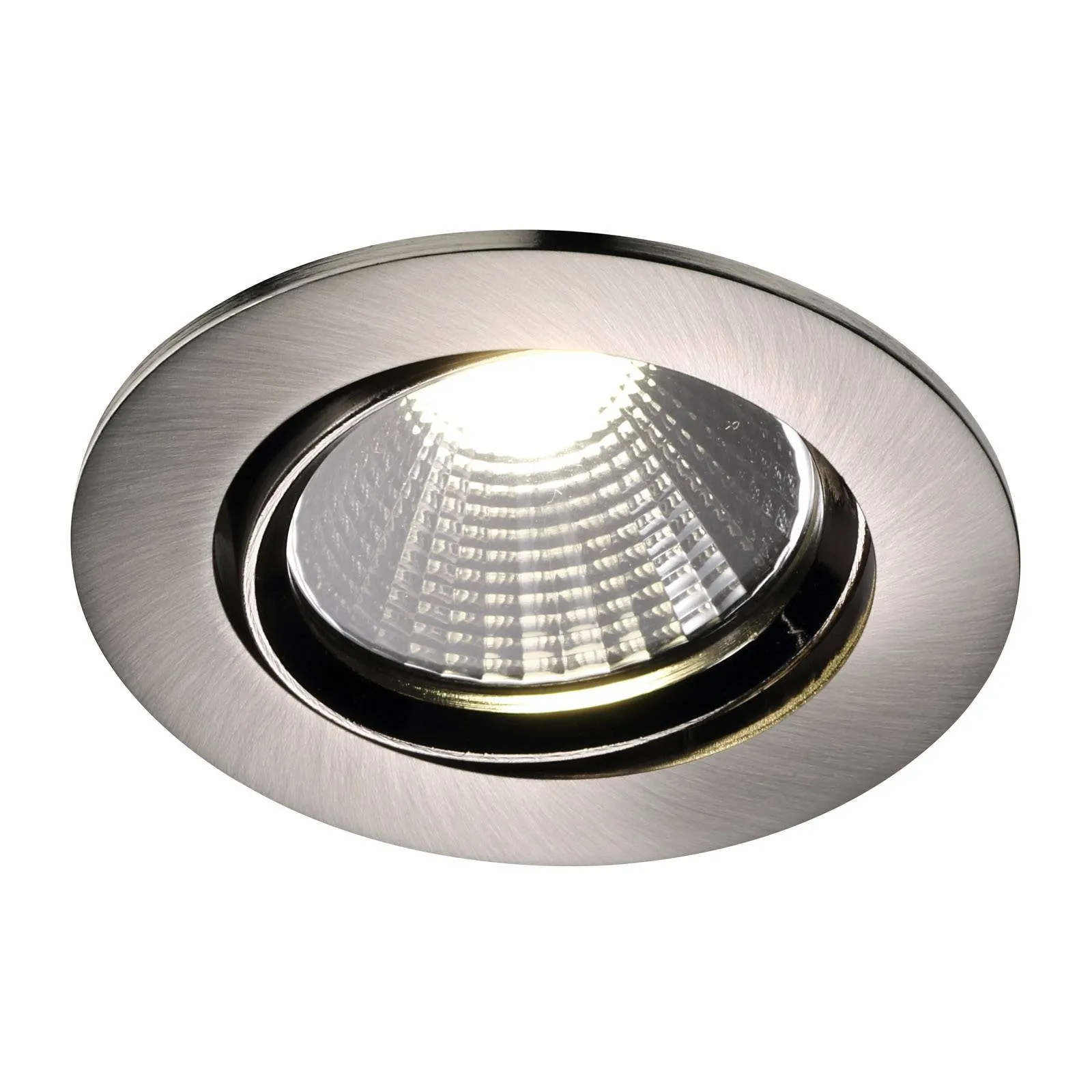 LED recessed ceiling light Fremont 2,700 K, steel