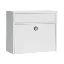 Simple letterbox LT150, white, Euro