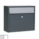Simple letterbox LT150, white, Euro