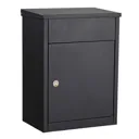 Allux 500AN wall letterbox, anthracite