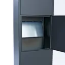Letter/parcel box 600 with Ruko lock, anthracite