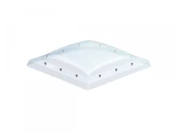 Velux Polycarbonate Flat Roof Dome (0-15 degrees) 600 x 600mm Clear ISD 060060 0010A