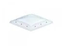 Velux Polycarbonate Flat Roof Dome (0-15 degrees) 800 x 800mm Clear ISD 080080 0010A