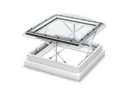 Velux Smoke Ventilation Flat Roof Window Base Unit 1000 x 1000mm Structural Opening CSP 1073Q 100100