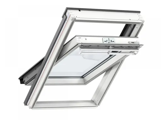 Velux Roof Window Centre Pivot  660 x 1178   White Painted    GGL FK06 2070