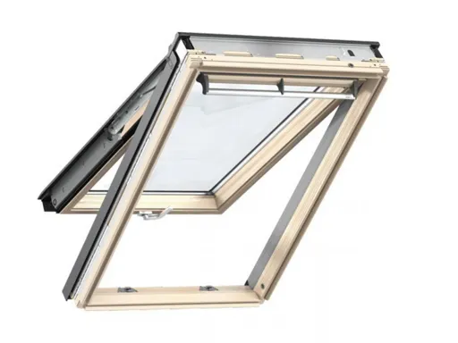 Velux Roof Window Top Hung 1340 x 1398 Pine  GPL UK08 3070