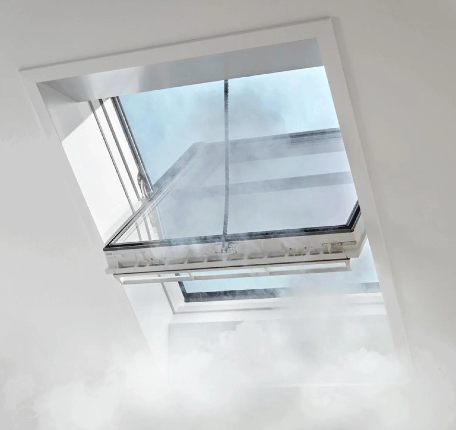 Velux Smoke Vent Window Slate 1340 x 1398 Pitched Roof  GGU UK08 SD0L140