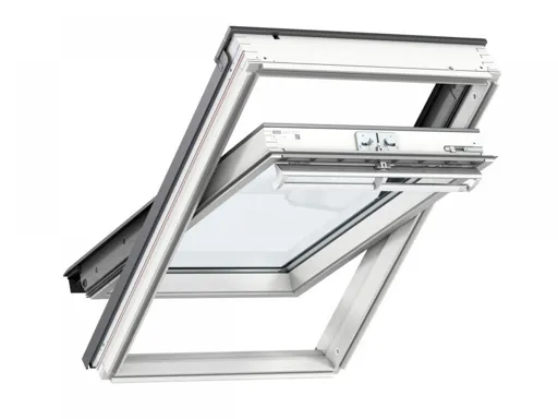 Velux Roof Window Conservation  550 x 978   White Painted    GGL CK04 SD5J2