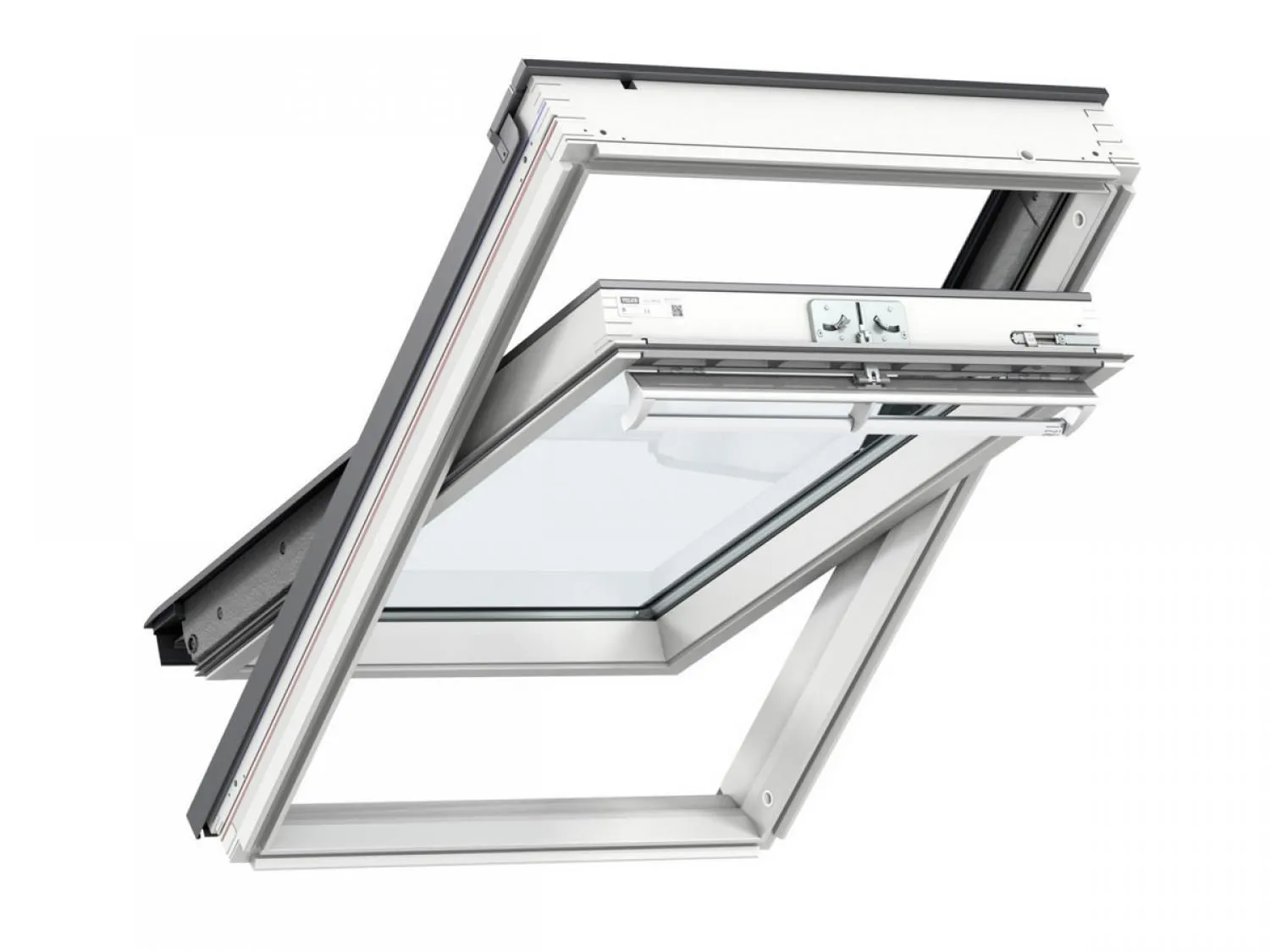 Velux Roof Window Conservation  550 x 978   White Painted    GGL CK04 SD5N2