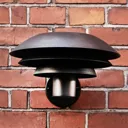 Dyberg Larsen DL20 Outdoor wall light black 20 cm