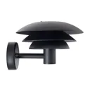 Dyberg Larsen DL20 Outdoor wall light black 20 cm