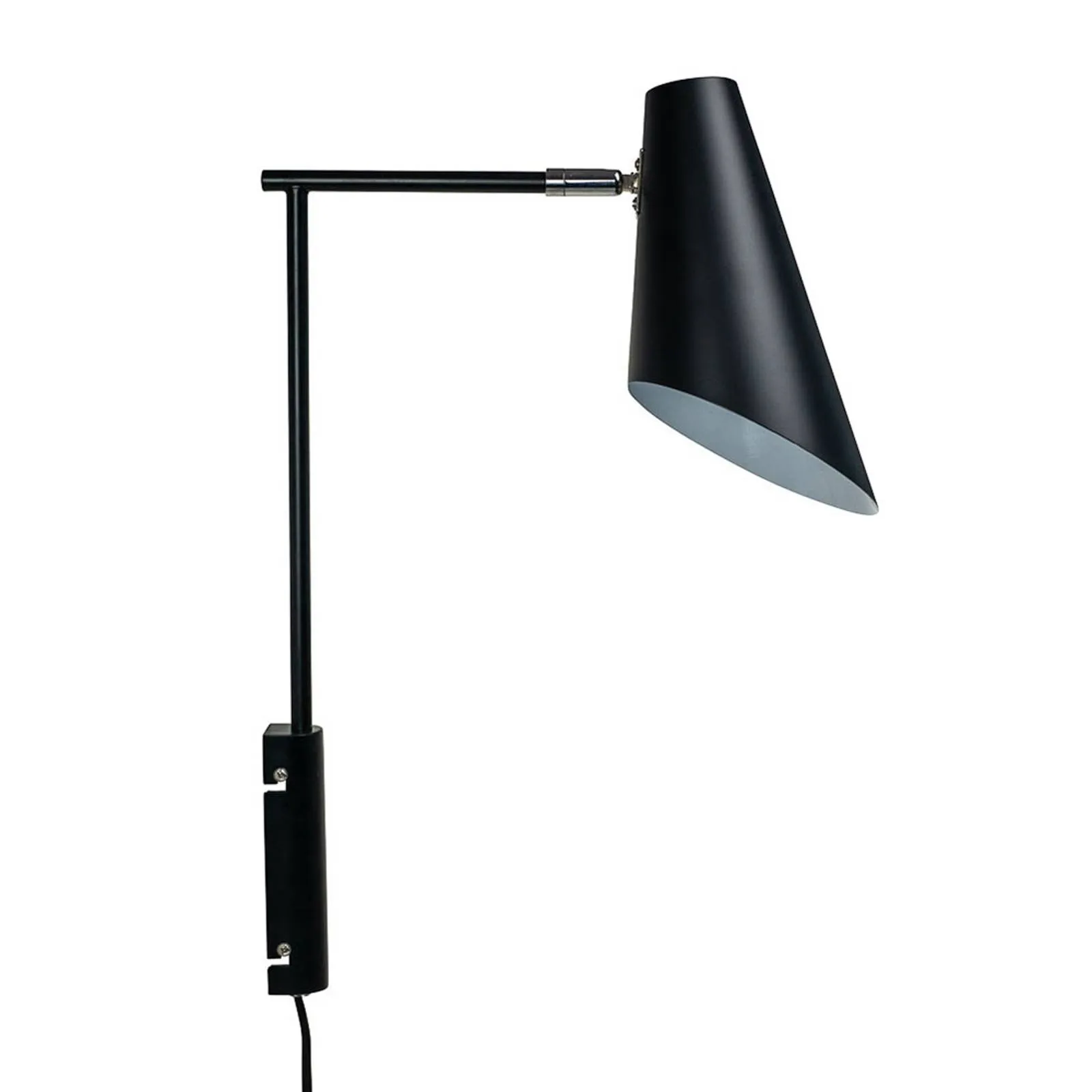 Dyberg Larsen Cale wall light height 46 cm black