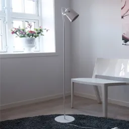 Dyberg Larsen Oslo floor lamp made of metal, black