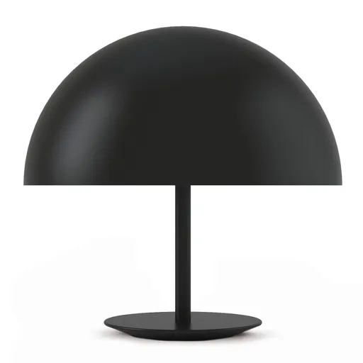 Mater Dome table lamp, Ø 40 cm, black