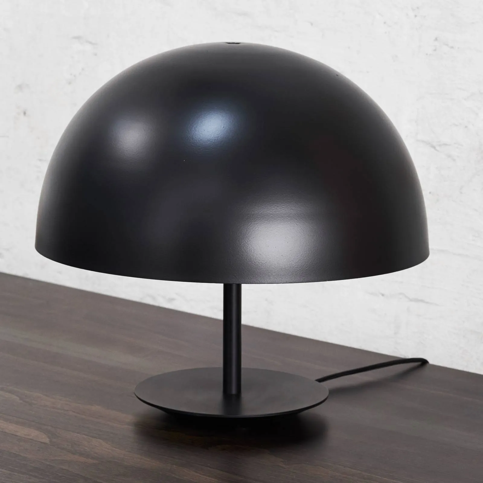 Mater Baby Dome table lamp, Ø 25 cm, black