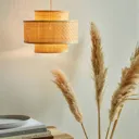 Trinidad hanging light made of bamboo