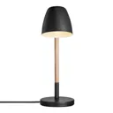 Theo table lamp, made of ash wood