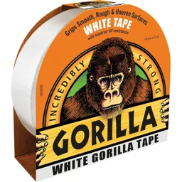 Gorilla Tape General Purpose Sticky Tape - White, 48mm, 27m