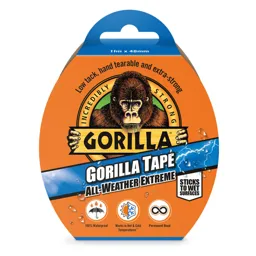 Gorilla Black Cloth Tape (L)11m (W)48mm