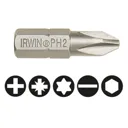 Irwin Phillips Screwdriver Bit - PH2, 25mm, Pack of 10