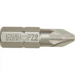 Irwin Pozi Screwdriver Bit - PZ3, 25mm, Pack of 10