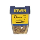 Irwin Pozi Titanium Coated Screwdriver Bit - PZ3, 25mm, Pack of 10