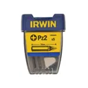 Irwin Pozi Screwdriver Bit - PZ2, 50mm, Pack of 5