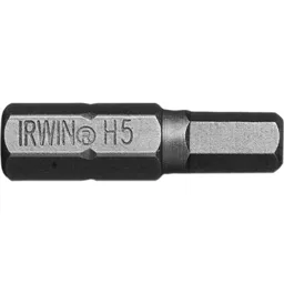 Irwin Hexagon Screwdriver Bit - Hex 3mm, 25mm, Pack of 10
