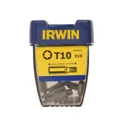 Irwin Torx Screwdriver Bit - T10, 25mm, Pack of 10
