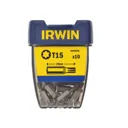 Irwin Torx Screwdriver Bit - T15, 25mm, Pack of 10