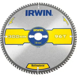 Irwin Multi Material Circular Saw Blade - 300mm, 96T, 30mm