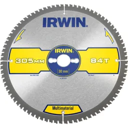 Irwin Multi Material Circular Saw Blade - 305mm, 84T, 30mm