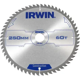 Irwin Aluminium Non-Ferrous Metal Saw Blade - 250mm, 60T, 30mm