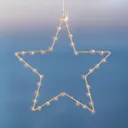 Liva Star LED decorative star, gold 30 cm diameter