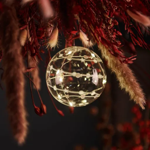 Sweet Christmas Ball decorative pendant, H 10 cm