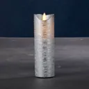 Sara Exclusive LED candle, gold, Ø 5cm height 15cm
