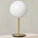 Menu TR Bulb table lamp 41 cm brass/matt opal