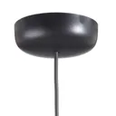 Menu Cast LED hanging light in black, shape 1