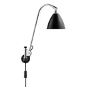 GUBI Bestlite BL6 wall light chrome/black