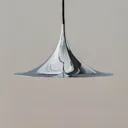 GUBI Semi pendant light chrome Ø 30 cm