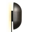 Gubi Howard wall light with plug, gunmetal
