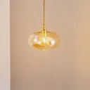 EBB & FLOW Horizon hanging lamp smoky gold Ø 21 cm