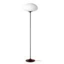 GUBI Stemlite floor lamp, dark red, 110 cm