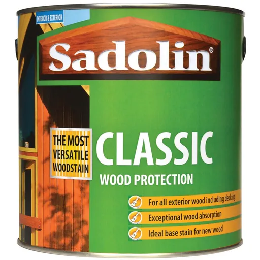 Sadolin Classic Woodstain 1ltr Jacobean Walnut