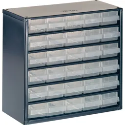 Raaco 24 Drawer Metal Cabinet