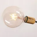 Spark 5 pendant light five-bulb, black/copper